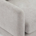 Maggie L-Form Ecksofa Rechts - Stoffbezug Grau - FURNHOUSE