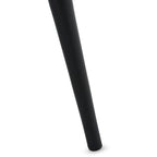 Maria Esszimmerstühle mit Armlehne 2er Set - Kunstleder Schwarz - FURNHOUSE