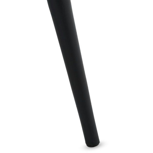 Maria Esszimmerstühle mit Armlehne 2er Set - Kunstleder Schwarz - FURNHOUSE