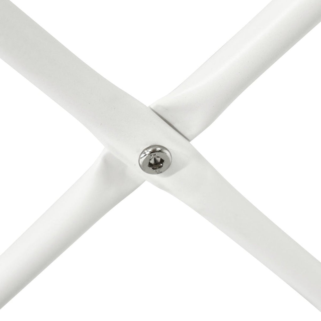 Milo Couchtisch Rund ø80 cm - Marmoroptik & Lamellenoptik Weiß - FURNHOUSE