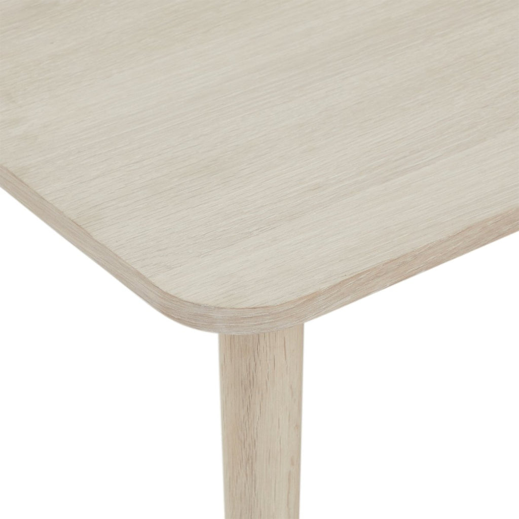 Couchtisch Rechteckig 120x75 cm - Eiche Weiß geöltes - FURNHOUSE