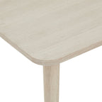 Couchtisch Rechteckig 120x75 cm - Eiche Weiß geöltes - FURNHOUSE