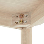 Couchtisch Rechteckig 120x75 cm - Eiche Weiß geöltes - FURNHOUSE