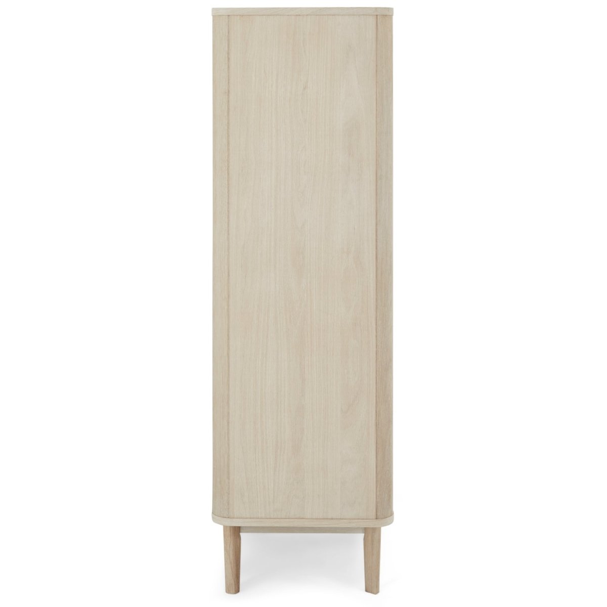 Nyborg Highboard mit LED-Beleuchtung - 123 cm breit - Eiche Weiß geöltes - FURNHOUSE