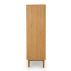 Nyborg Highboard mit LED-Beleuchtung - 123 cm breit - Wildeiche Natur - FURNHOUSE