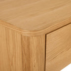 Nyborg Highboard mit LED-Beleuchtung - 123 cm breit - Wildeiche Natur - FURNHOUSE