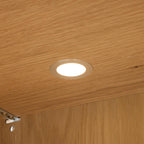 Nyborg Highboard mit LED-Beleuchtung - 123 cm breit - Wildeiche Natur - FURNHOUSE