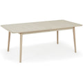 Esstisch 200x100 cm ausziehbar bis 300 cm – Eiche bianco Nyborg - FURNHOUSE