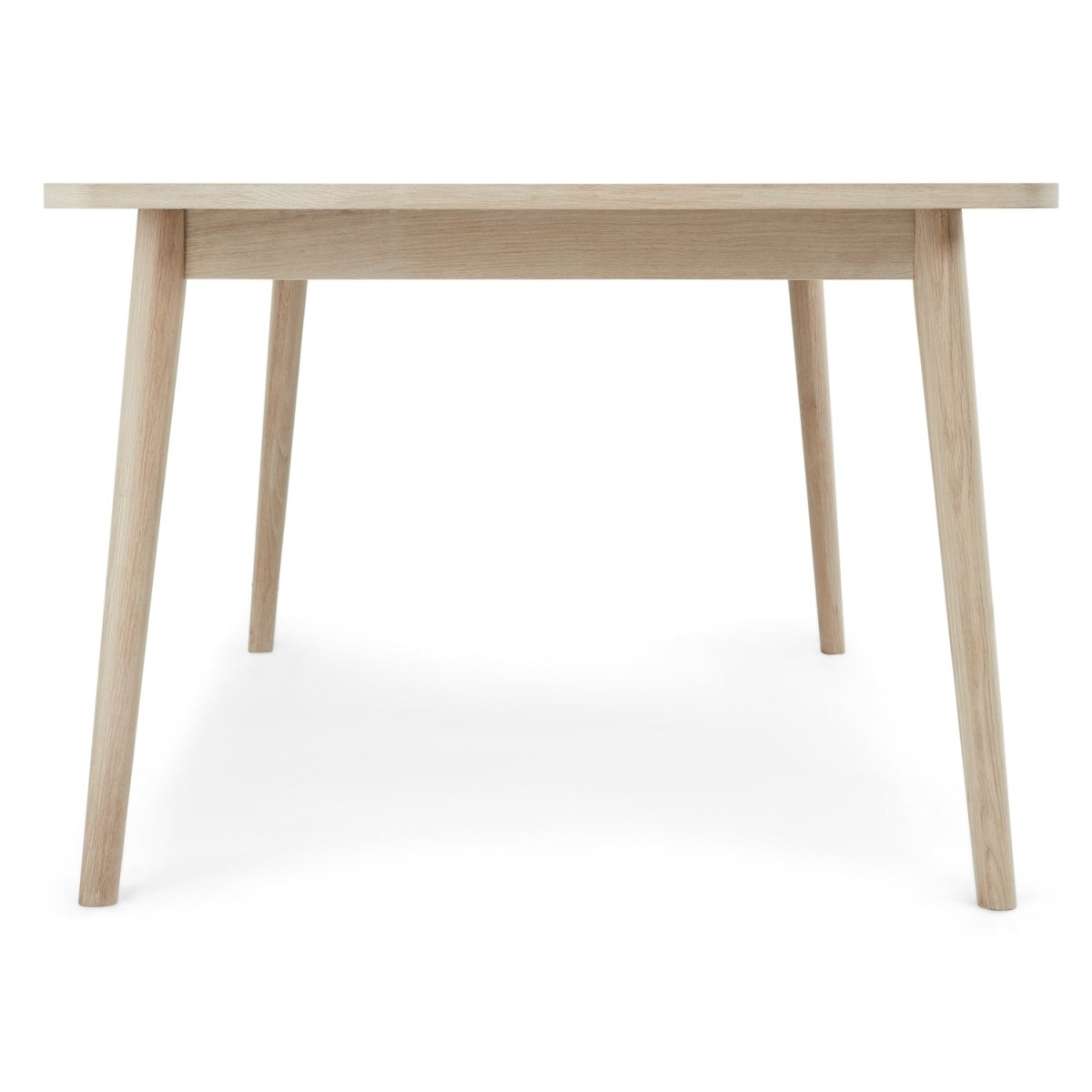 Nyborg Rechteckiger Esstisch 200x100 cm - Ausziehbar bis 300 cm - Eiche Weiß geöltes - FURNHOUSE