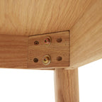 Nyborg Rechteckiger Esstisch 200x100 cm - Ausziehbar bis 300 cm - Wildeiche Natur - FURNHOUSE