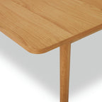 Nyborg Rechteckiger Esstisch 200x100 cm - Ausziehbar bis 300 cm - Wildeiche Natur - FURNHOUSE