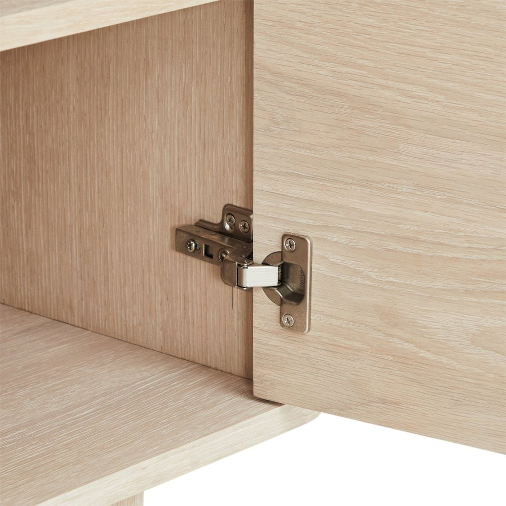 Nyborg Sideboard mit 2 Türen - 180 cm breit - Eiche Weiß geöltes - FURNHOUSE