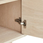 Nyborg Sideboard mit 2 Türen - 180 cm breit - Eiche Weiß geöltes - FURNHOUSE