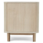 Nyborg TV-Tisch mit 2 Türen - 180 cm breit - Eiche Weiß geöltes - FURNHOUSE