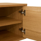 Nyborg TV-Tisch mit 2 Türen - 180 cm breit - Wildeiche Natur - FURNHOUSE