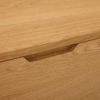 Nyborg TV-Tisch mit 2 Türen - 180 cm breit - Wildeiche Natur - FURNHOUSE