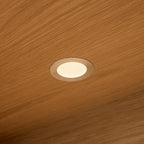 Nyborg Wandschrank mit LED-Beleuchtung - 180 cm breit - Wildeiche Natur - FURNHOUSE