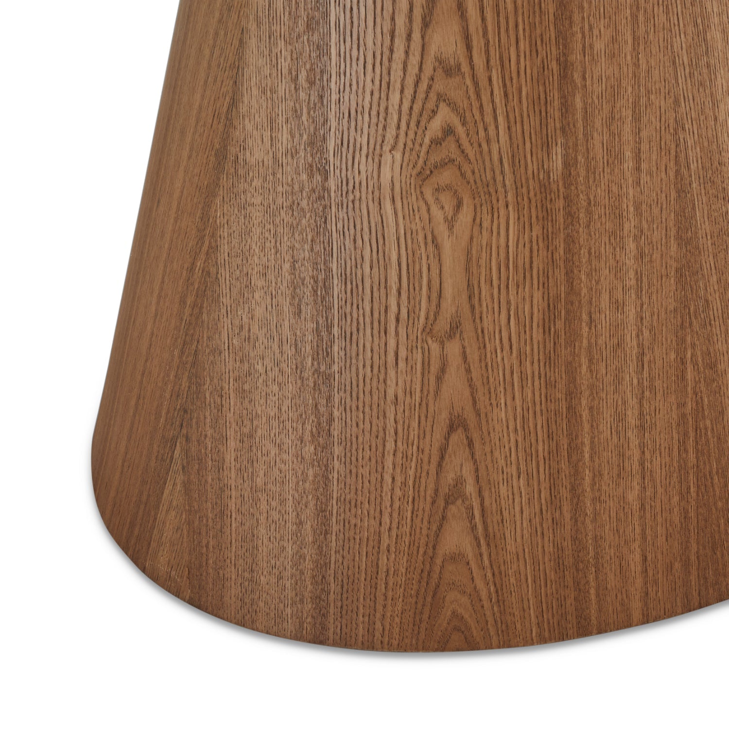 Ovaler Essstisch mit Säulenfuß Tango Eichefarben 160x90 cm - FURNHOUSE
