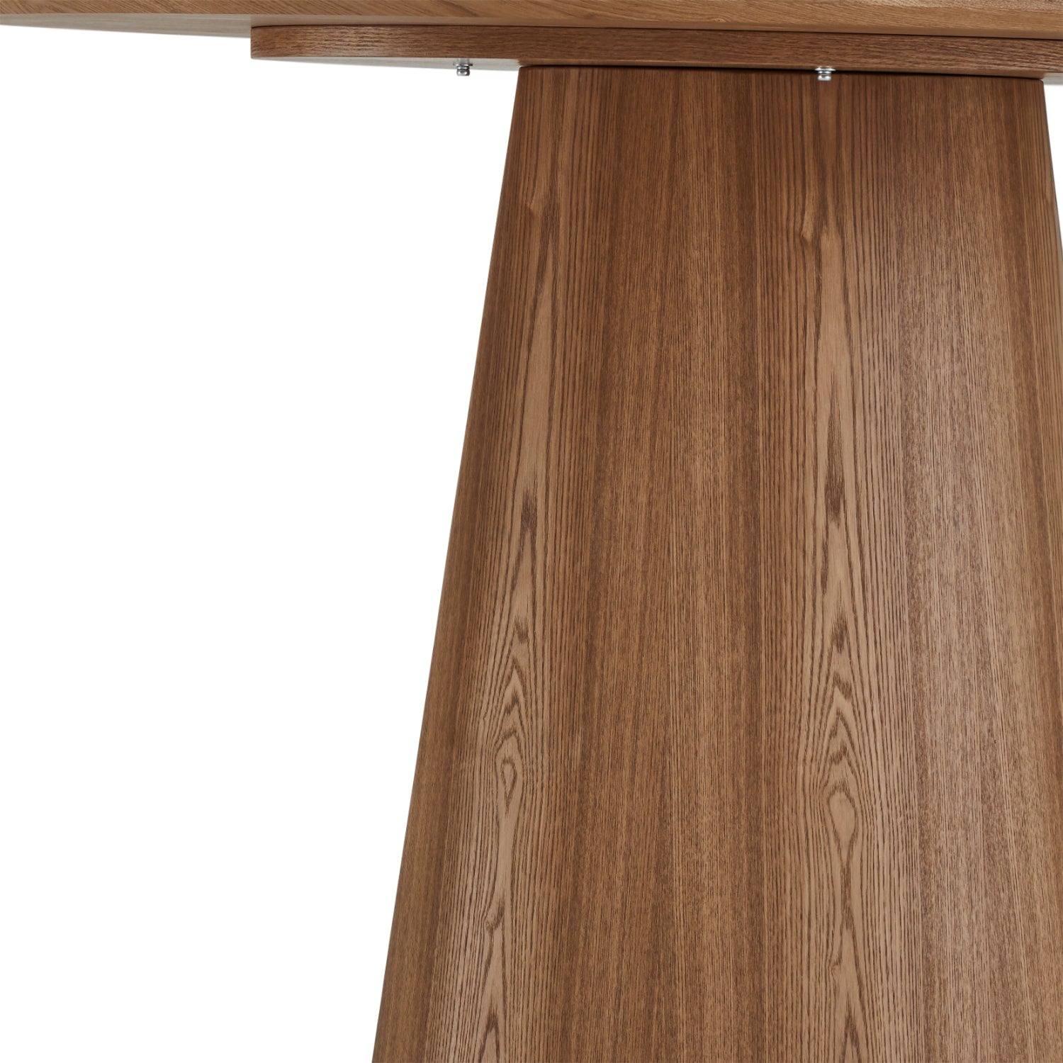 Ovaler Essstisch mit Säulenfuß Tango Eichefarben 160x90 cm - FURNHOUSE