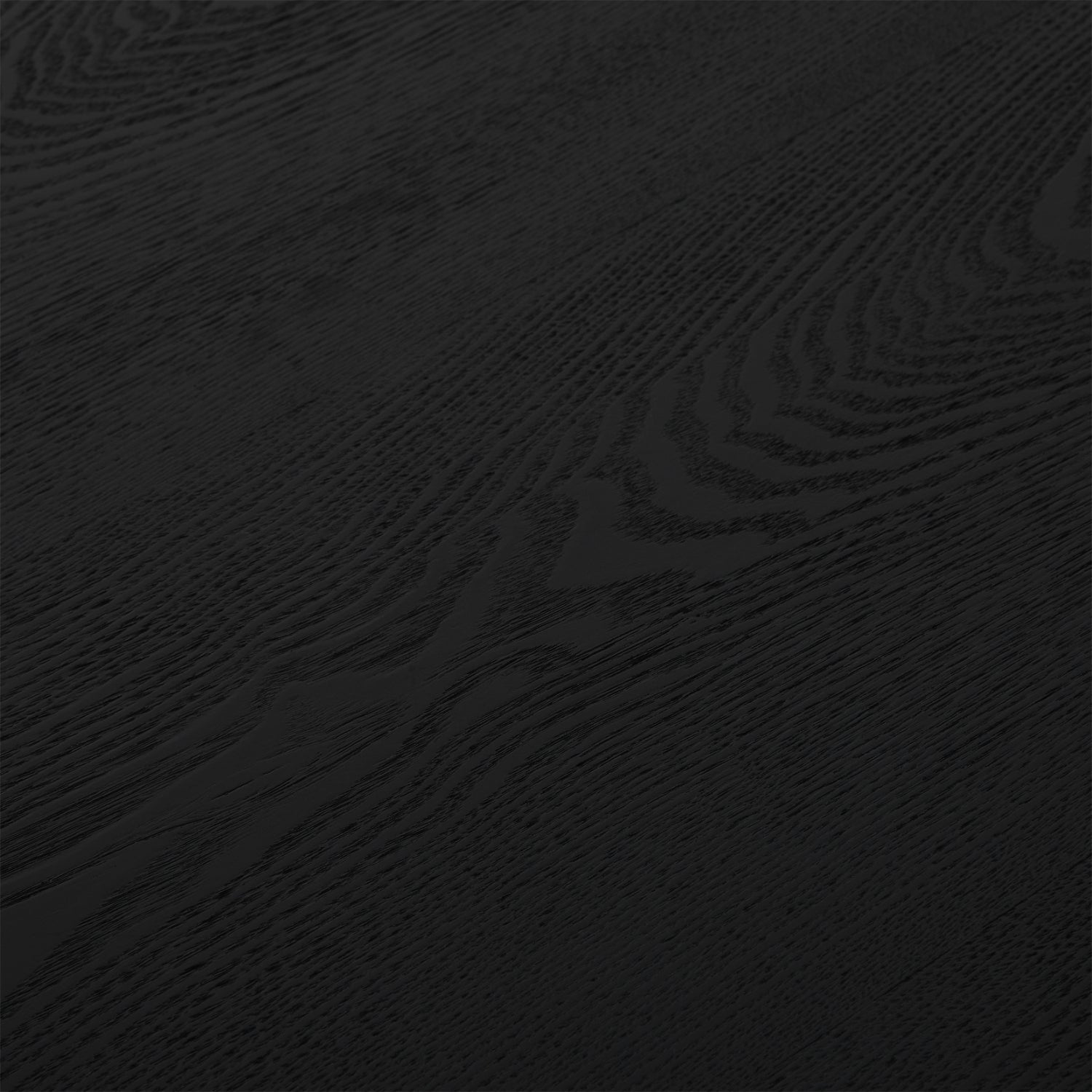 Ovaler Essstisch mit Säulenfuß Tango Schwarz 160x90 cm - FURNHOUSE