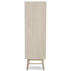 Porto Highboard mit 2 Türen - 100 cm breit - Eiche Weiß geöltes - FURNHOUSE