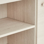 Porto Highboard mit 2 Türen - 100 cm breit - Eiche Weiß geöltes - FURNHOUSE