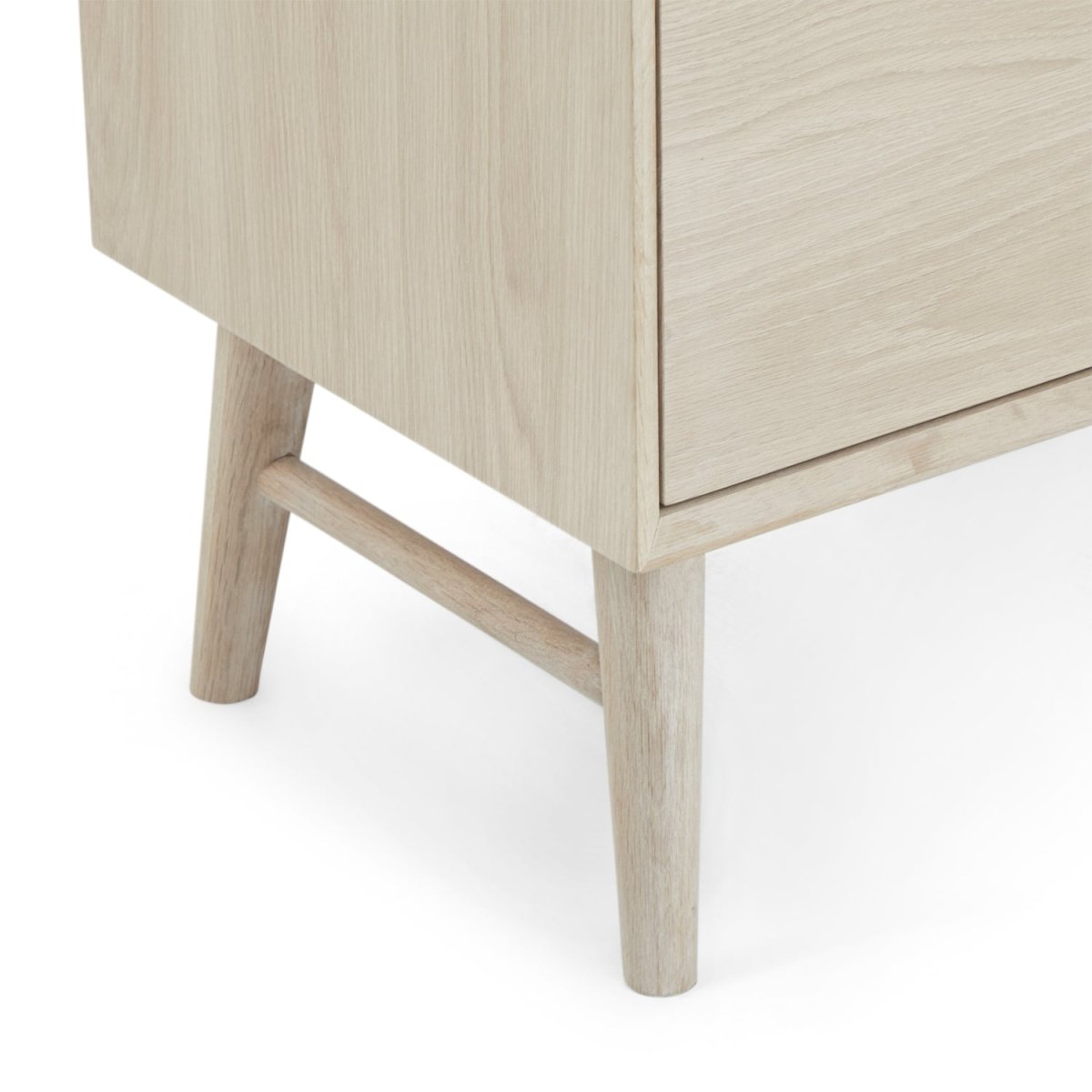 Porto Sideboard mit 2 Türen - 160 cm breit - Eiche Weiß geöltes - FURNHOUSE