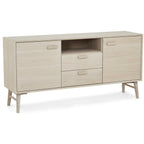 Sideboard mit 2 Türen - 160 cm breit - Eiche bianco - FURNHOUSE