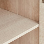 Porto Sideboard mit 3 Türen - 212 cm breit - Eiche Weiß geöltes - FURNHOUSE