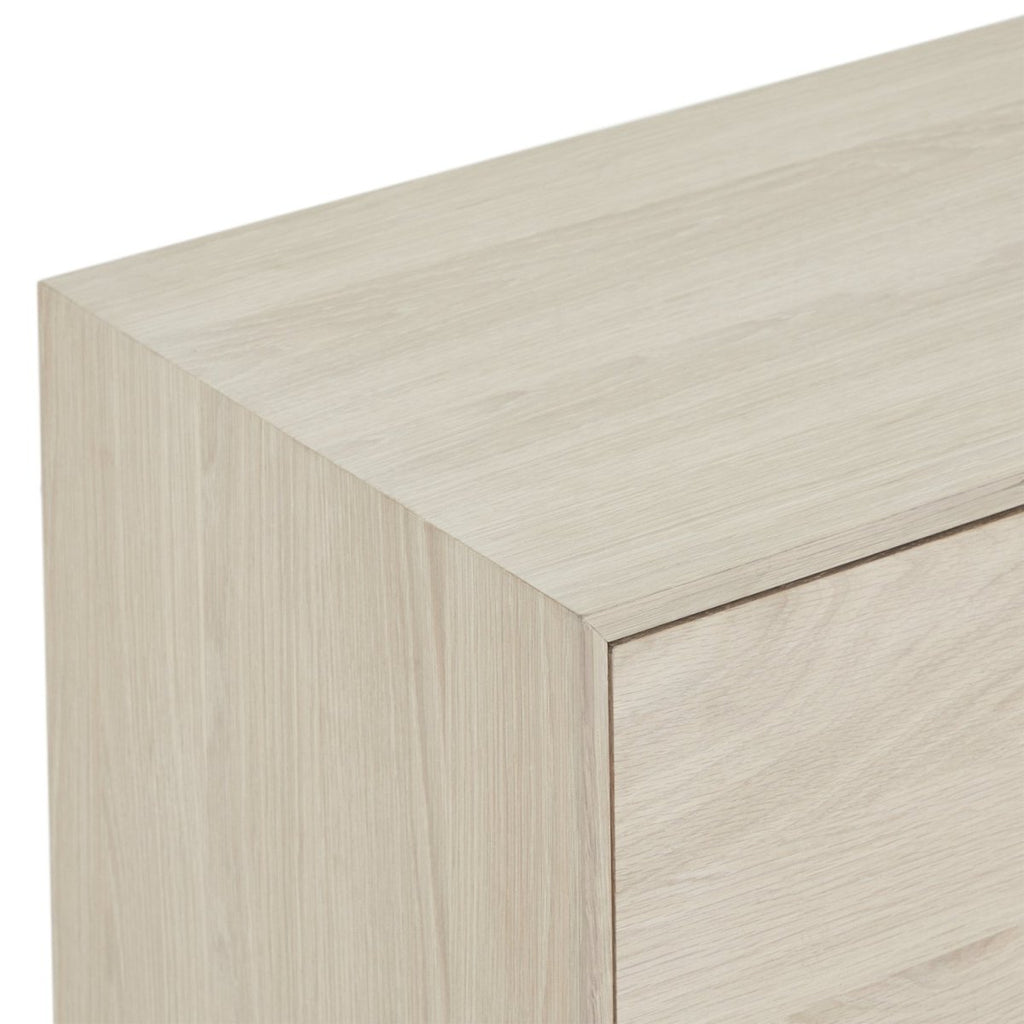 Porto Sideboard mit 3 Türen - 212 cm breit - Eiche Weiß geöltes - FURNHOUSE