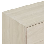 Porto Sideboard mit 3 Türen - 212 cm breit - Eiche Weiß geöltes - FURNHOUSE