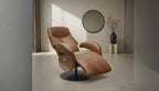 Bull Elektrischer Relaxsessel - Echtleder Cognac Braun