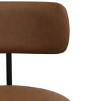 Roxy Bürostuhl - Kunstleder Dunkelbraun - FURNHOUSE