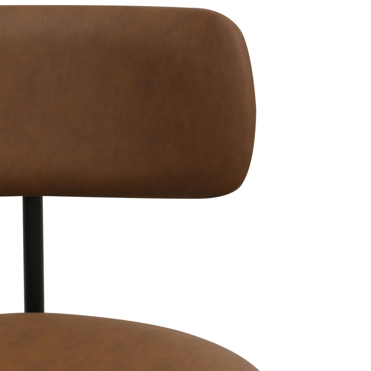 Roxy Bürostuhl - Kunstleder Dunkelbraun - FURNHOUSE