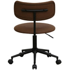 Roxy Bürostuhl - Kunstleder Dunkelbraun - FURNHOUSE