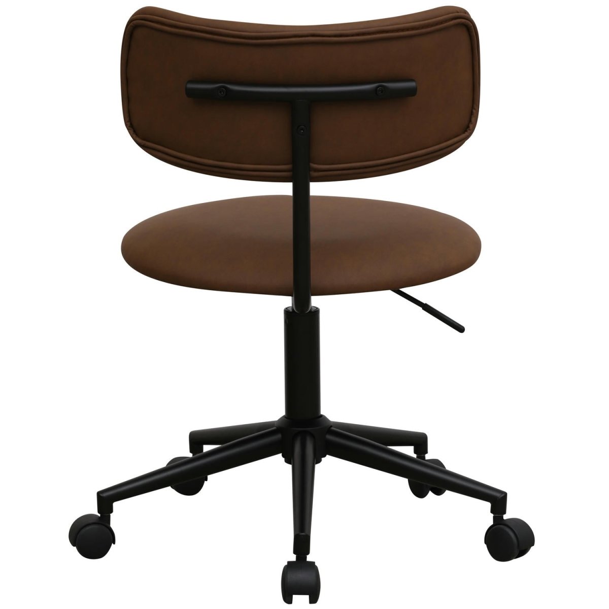 Roxy Bürostuhl - Kunstleder Dunkelbraun - FURNHOUSE