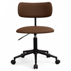 Roxy Bürostuhl - Kunstleder Dunkelbraun - FURNHOUSE
