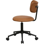 Roxy Bürostuhl - Kunstleder Hellbraun - FURNHOUSE