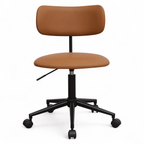 Roxy Bürostuhl - Kunstleder Hellbraun - FURNHOUSE