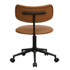 Roxy Bürostuhl - Kunstleder Hellbraun - FURNHOUSE