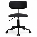 Roxy Bürostuhl - Kunstleder Schwarz - FURNHOUSE