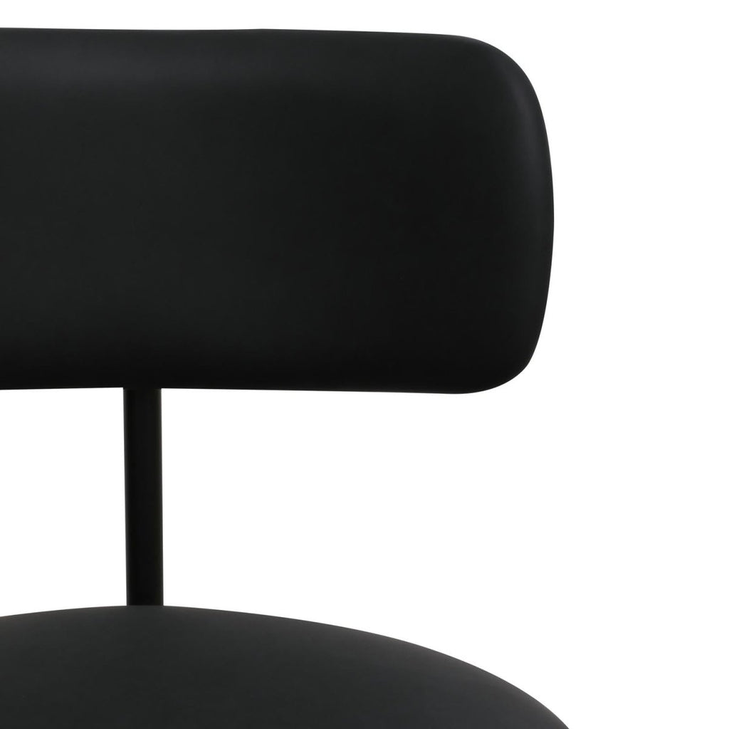 Roxy Bürostuhl - Kunstleder Schwarz - FURNHOUSE