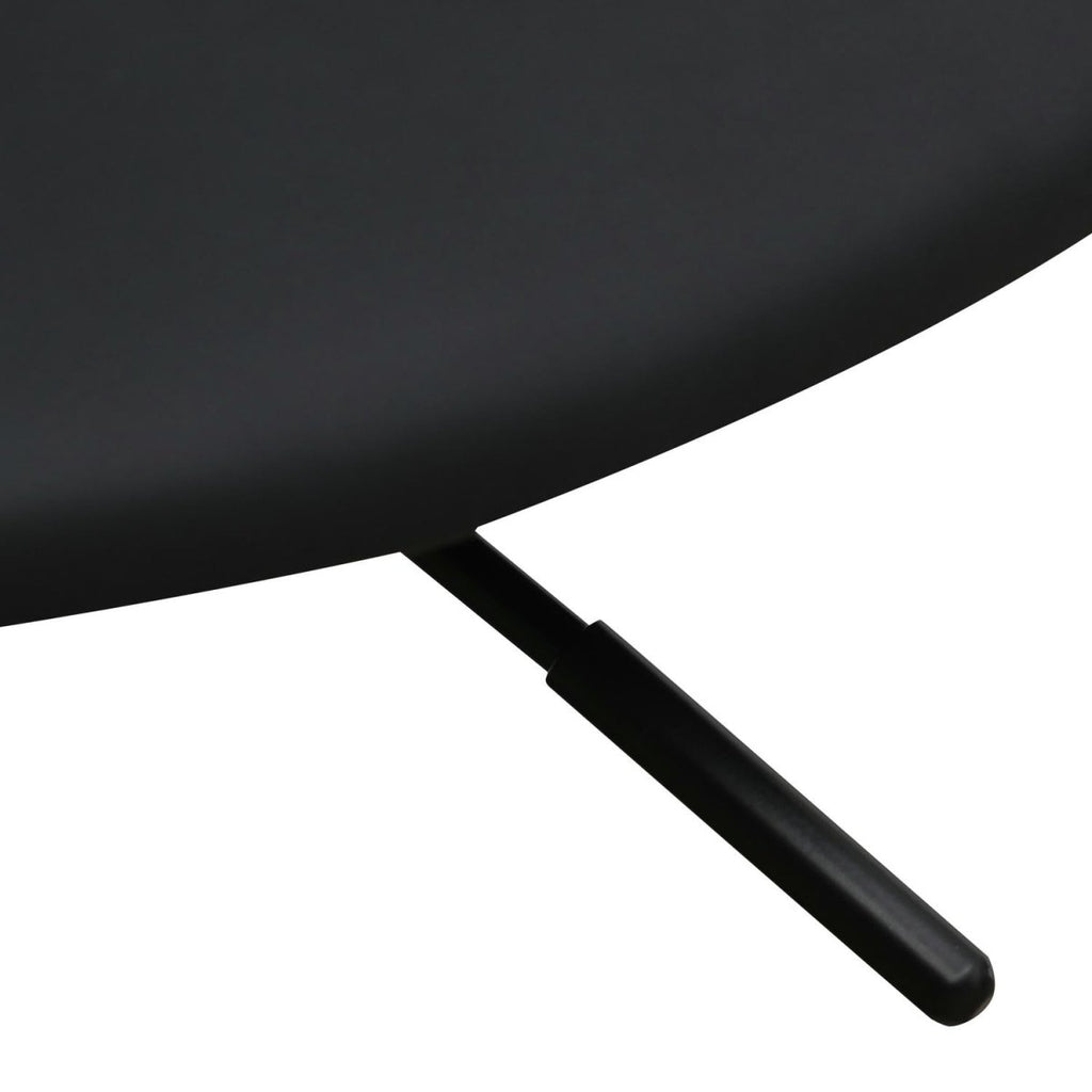 Roxy Bürostuhl - Kunstleder Schwarz - FURNHOUSE