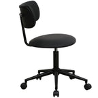 Roxy Bürostuhl - Kunstleder Schwarz - FURNHOUSE