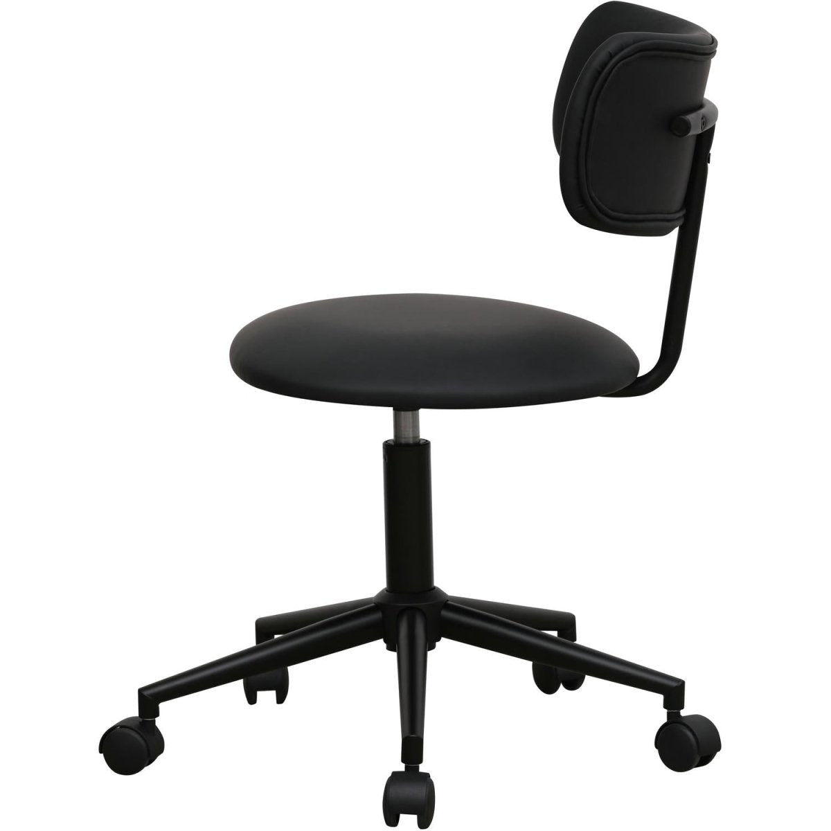 Roxy Bürostuhl - Kunstleder Schwarz - FURNHOUSE