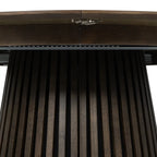 Runder Esstisch ø120 cm Svendborg - Ausziehbar bis 220 cm - Räuchereiche - FURNHOUSE