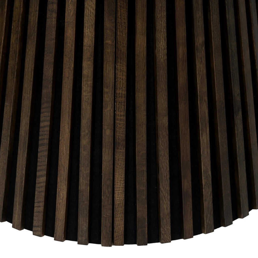 Runder Esstisch ø120 cm Svendborg - Ausziehbar bis 220 cm - Räuchereiche - FURNHOUSE