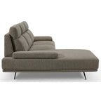 Seattle L-Form Ecksofa Links - Stoffbezug Braun - FURNHOUSE