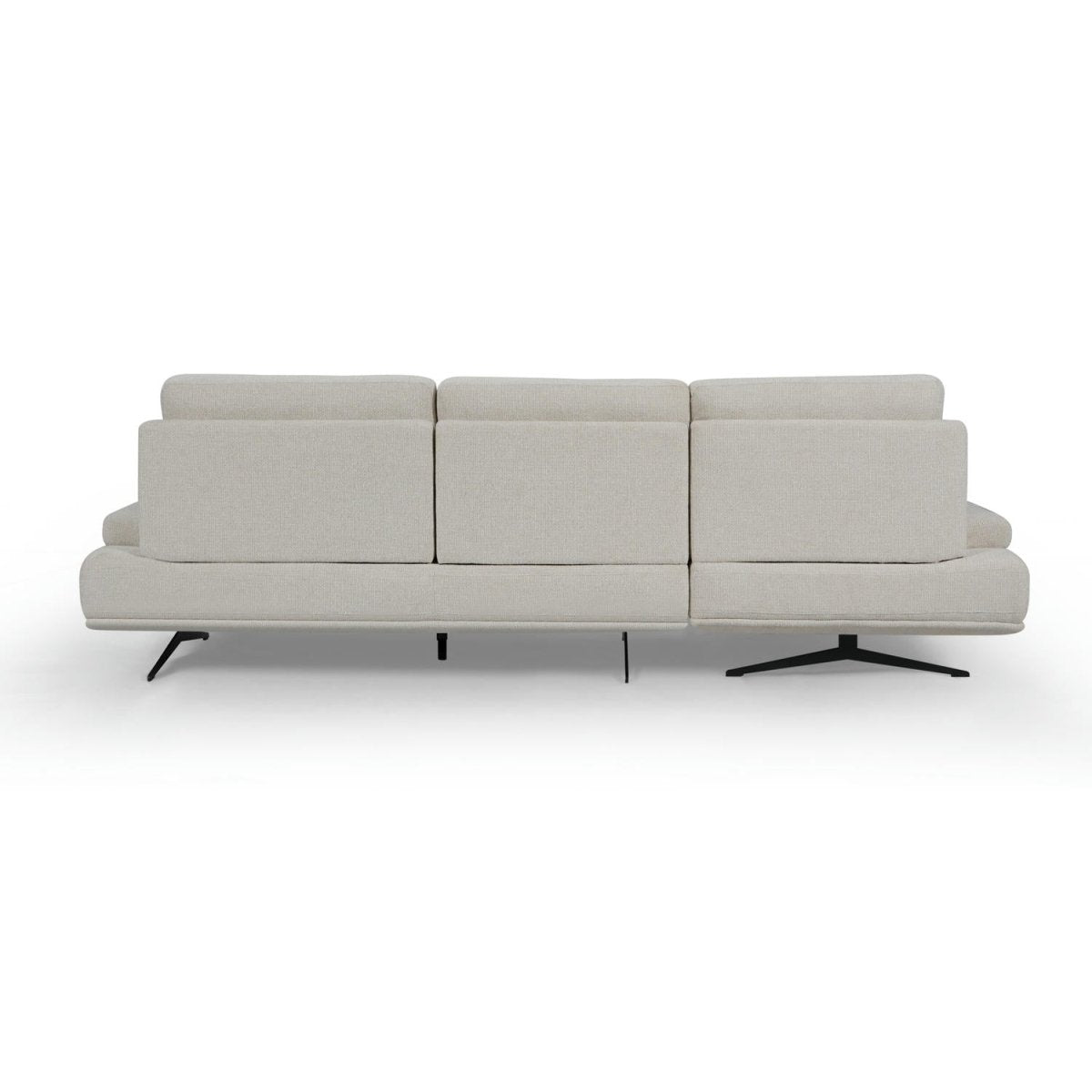 Seattle L-Form Ecksofa Links - Stoffbezug Creme Weiß - FURNHOUSE