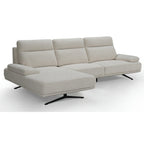 Seattle L-Form Ecksofa Links - Stoffbezug Creme Weiß - FURNHOUSE
